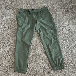 Banana Republic Olive Cargo Jogger Pants